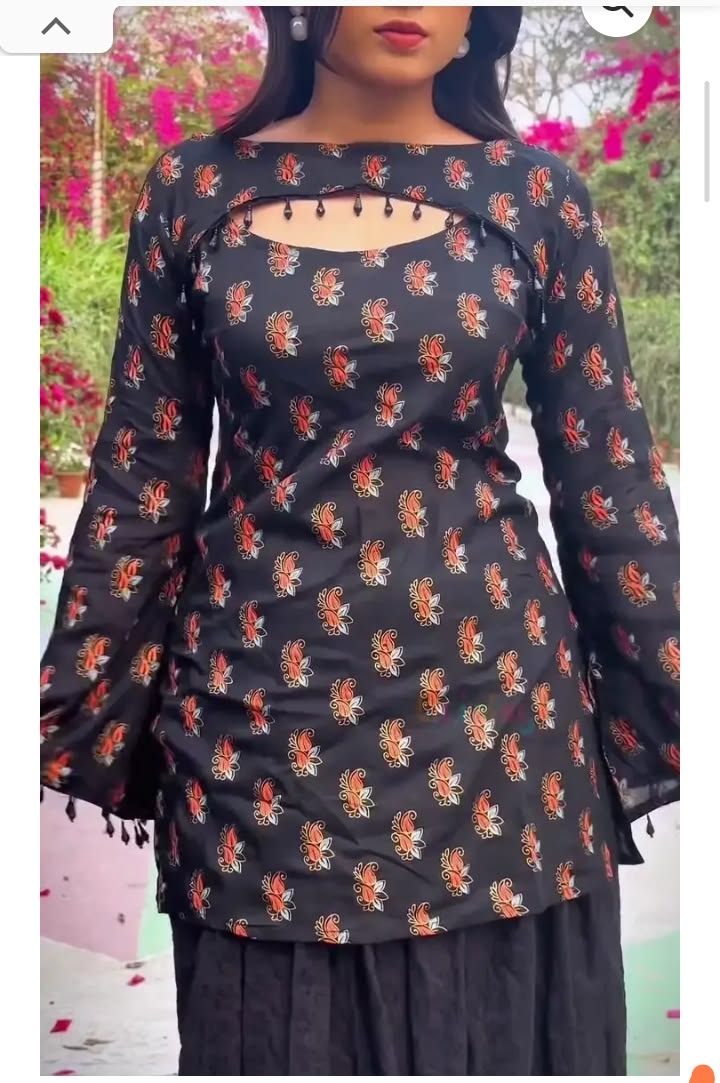 Women's Printed Kurti Sharara Set | Ethnic Wear