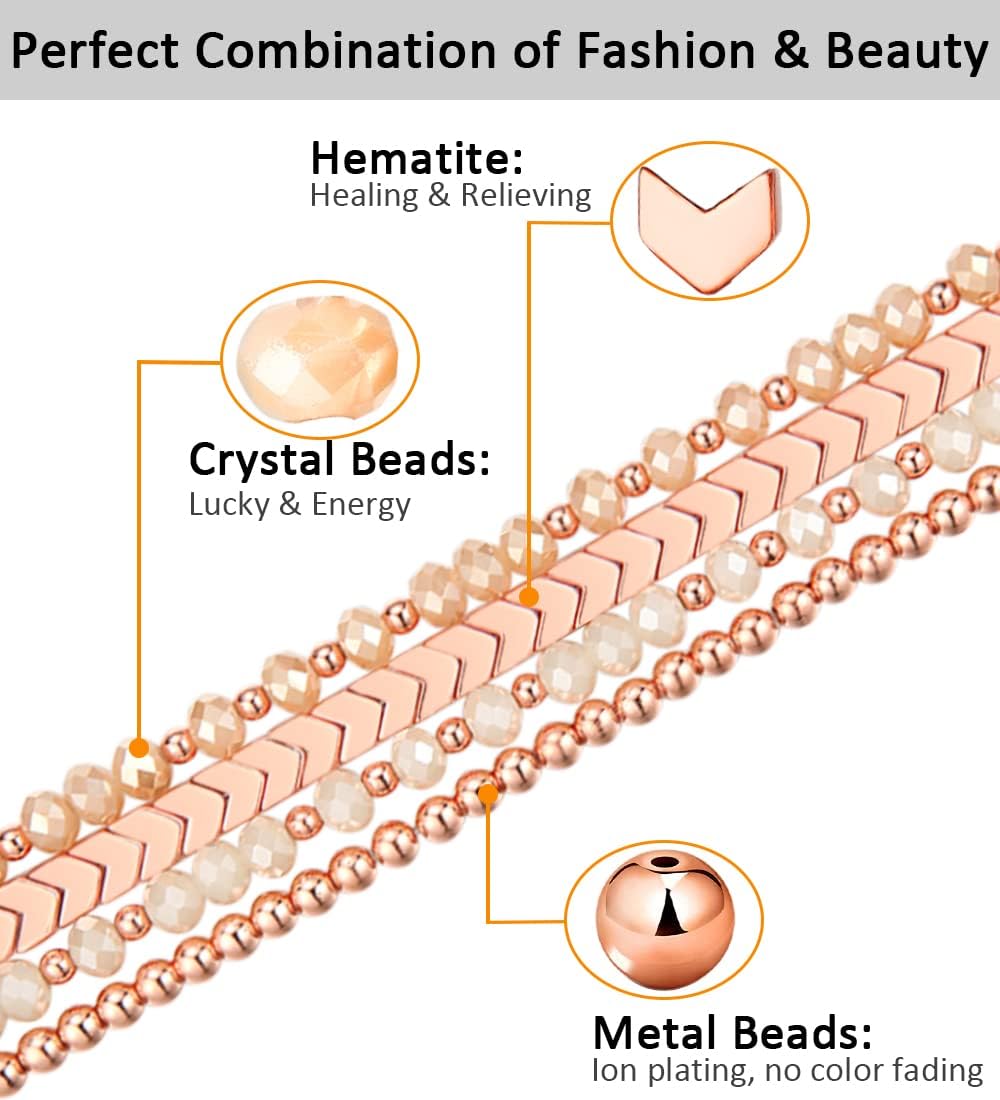 Luxury Diamond Metal Watch Band Compatible with Apple Watch | Rose Gold Crystal Bracelet Strap for Women | Premium Stainless Steel Replacement Watch Band